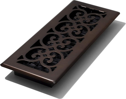 SPH412-RB Floor Register, 4X12, Rubbed Bronze Finish